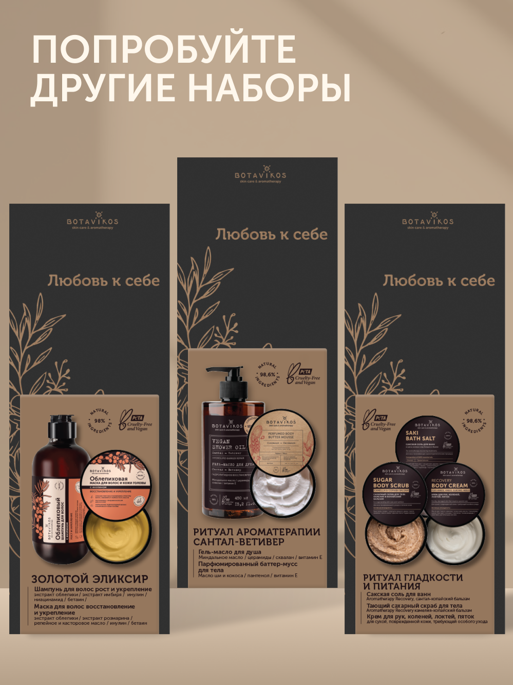 Набор по уходу за руками и телом "Relax"