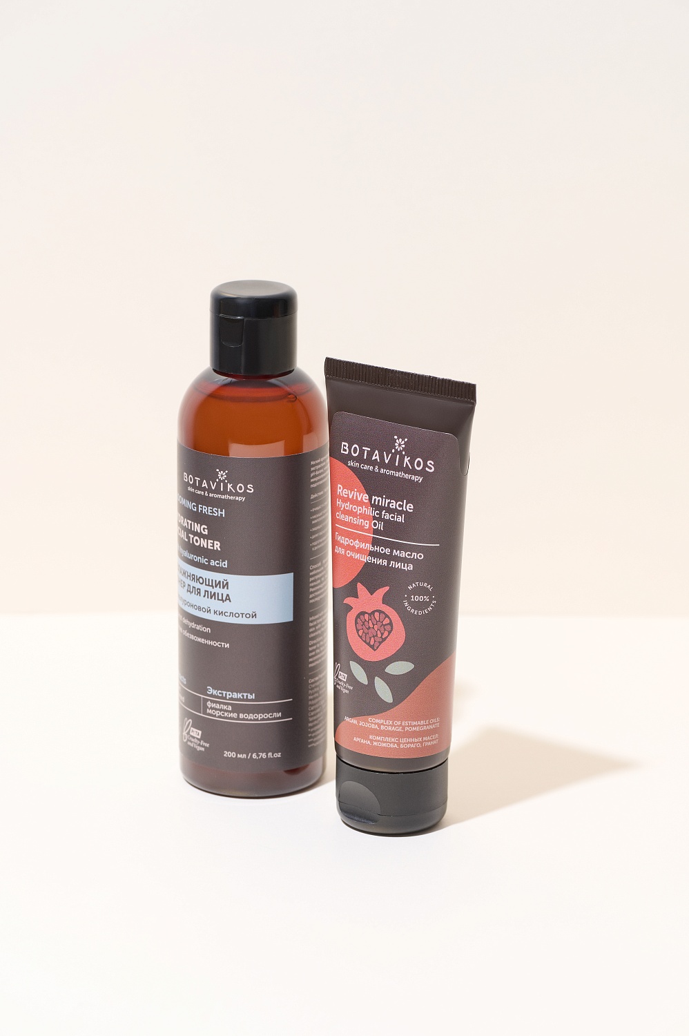 Набор очищение и увлажнение гидрофильное масло + тоник