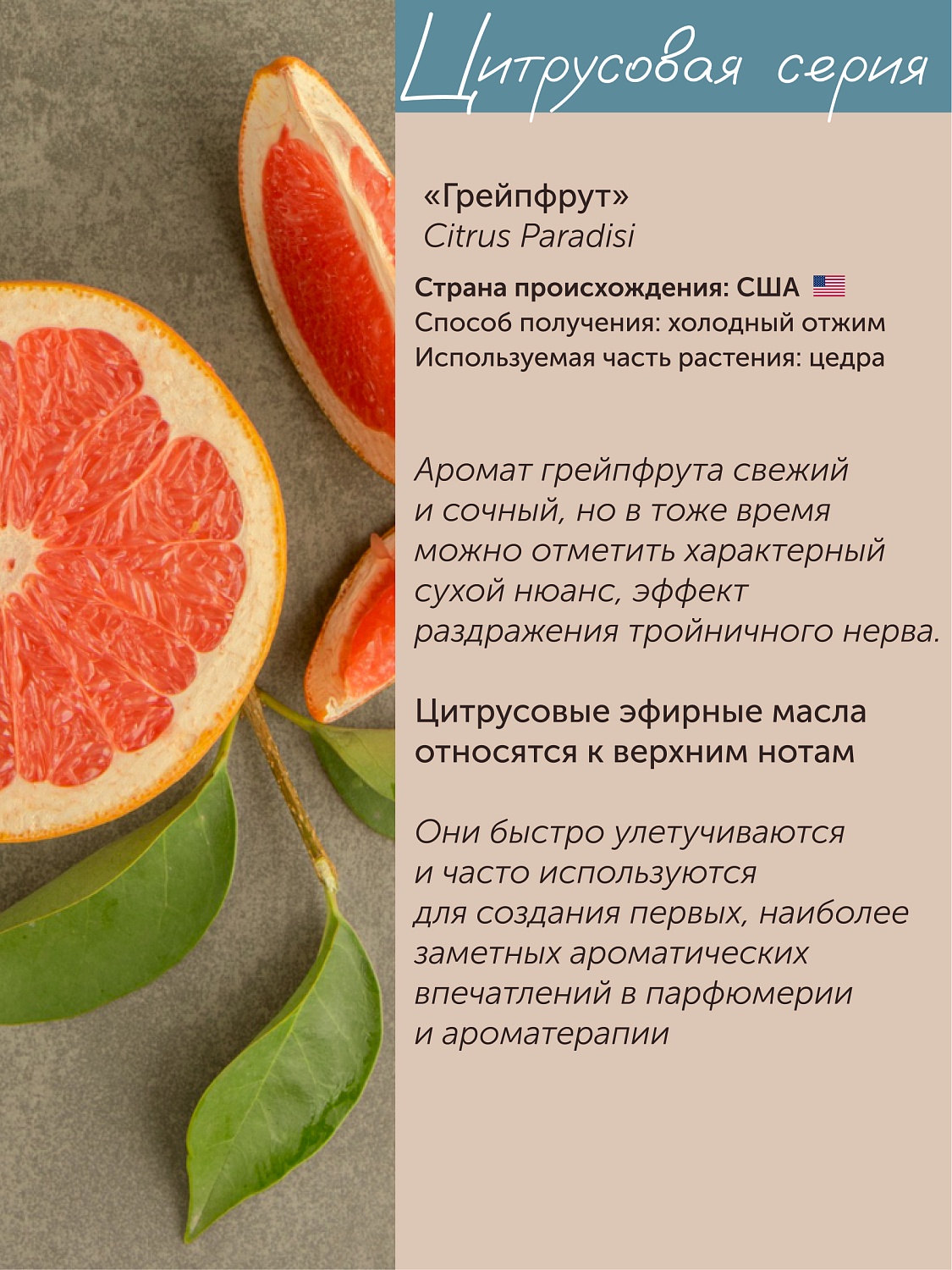 Грейпфрут Citrus Paradisi 