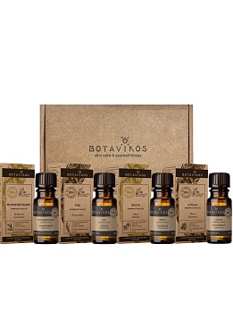 Набор эфирных масел "Хвойный" (Можжевельник хвойный, Ель, Пихта, Сосна) 4×10 мл