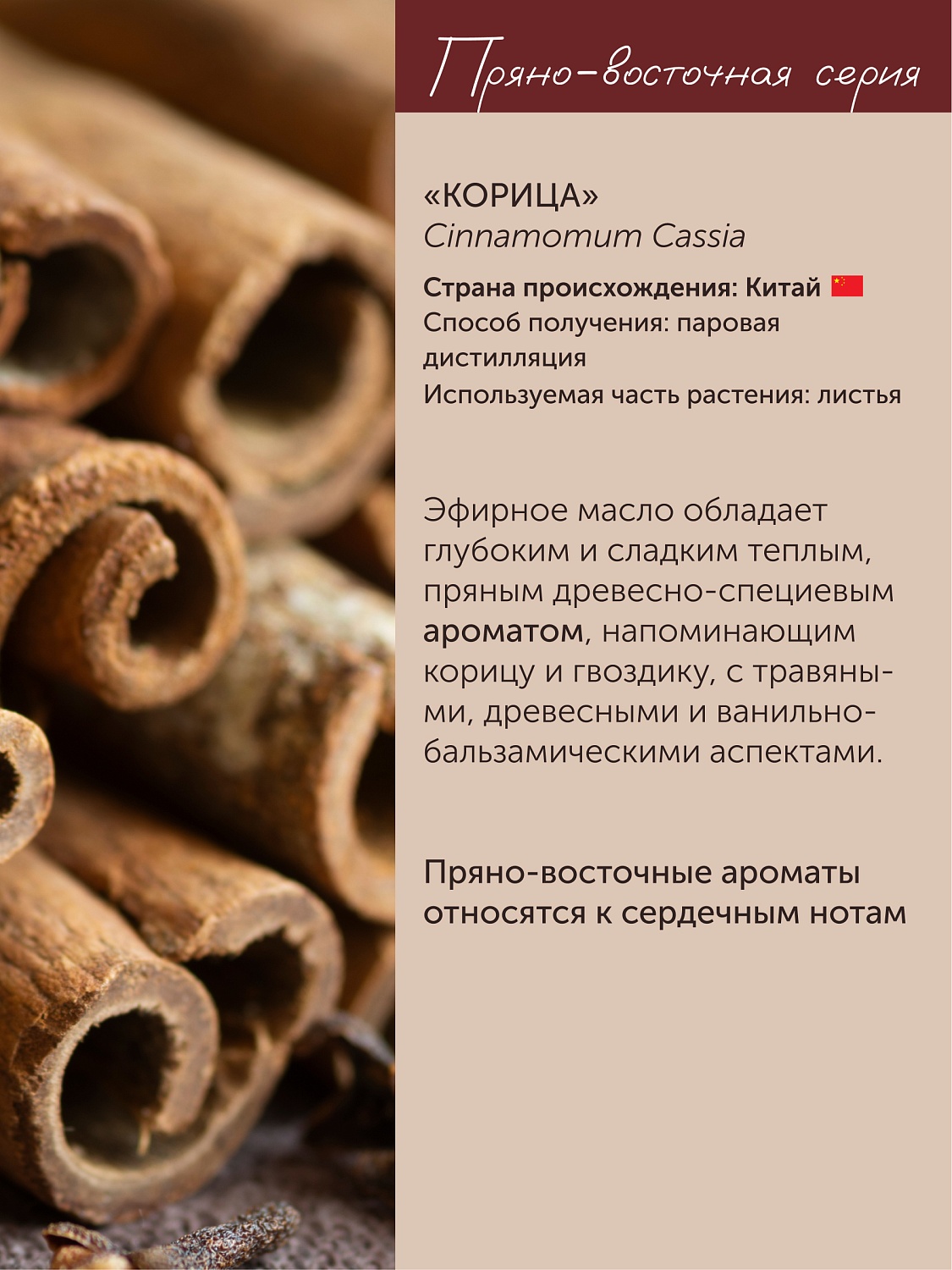 Корица Cinnamomum Сassia
