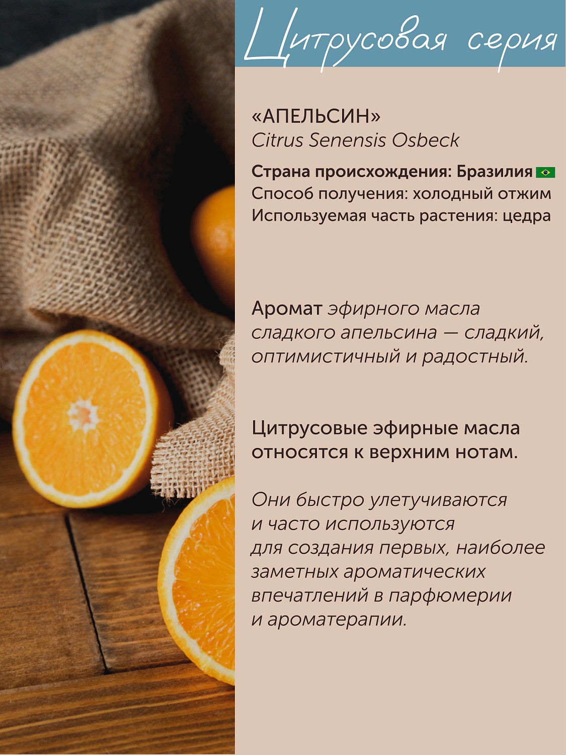 Апельсин Citrus Sinensis Osbeck